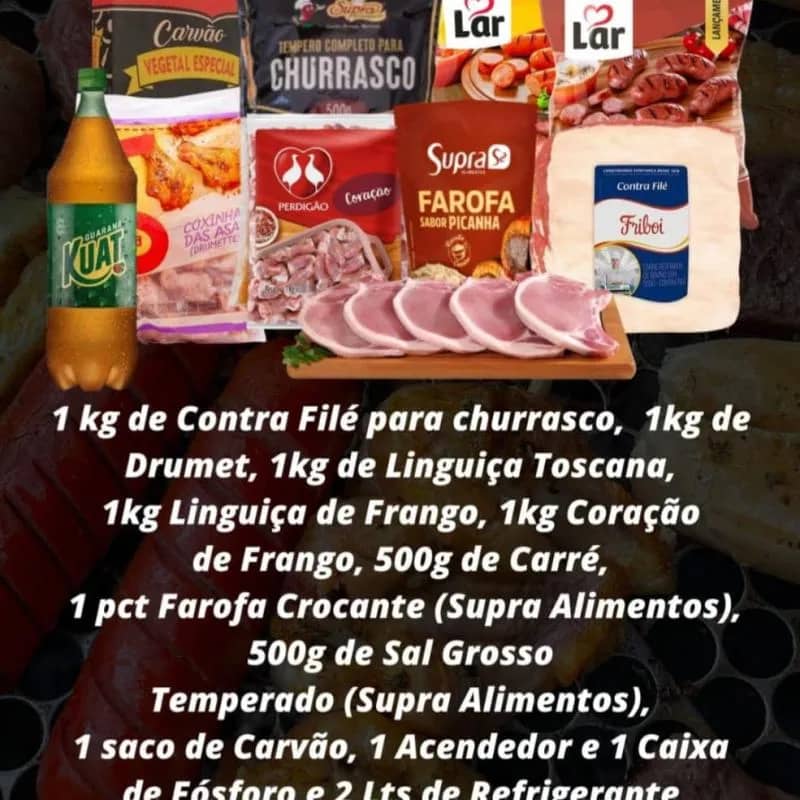 Imagem da campanha Kit Churrasco
