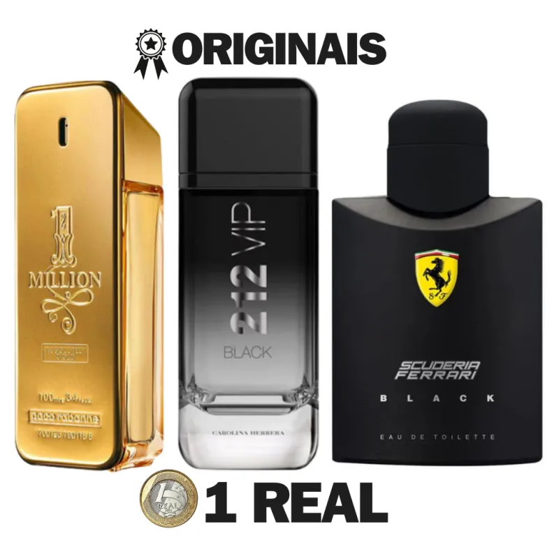 Imagem da campanha Perfumes importados originais participe com 0,99 centavos