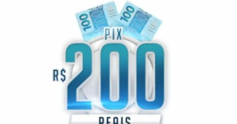 Imagem da campanha 200,00 no pix