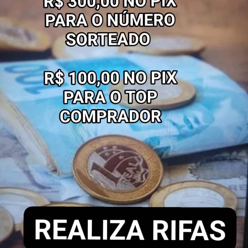 Imagem da campanha R$ 300,00  pix