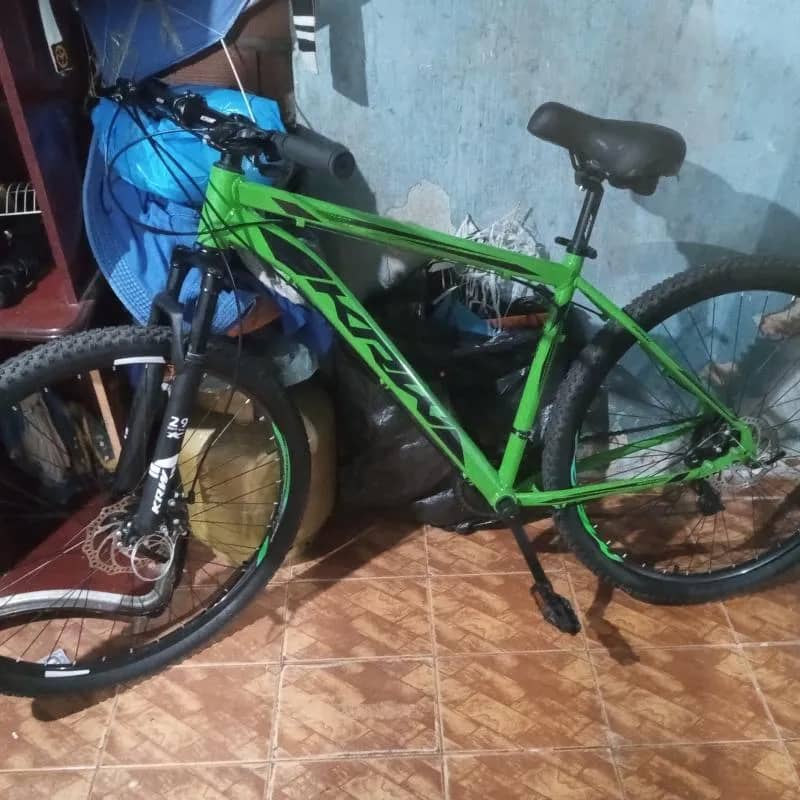 Imagem da campanha Ação de uma Bicicleta KRW ARO 29 VERDE 💚💚💚💚