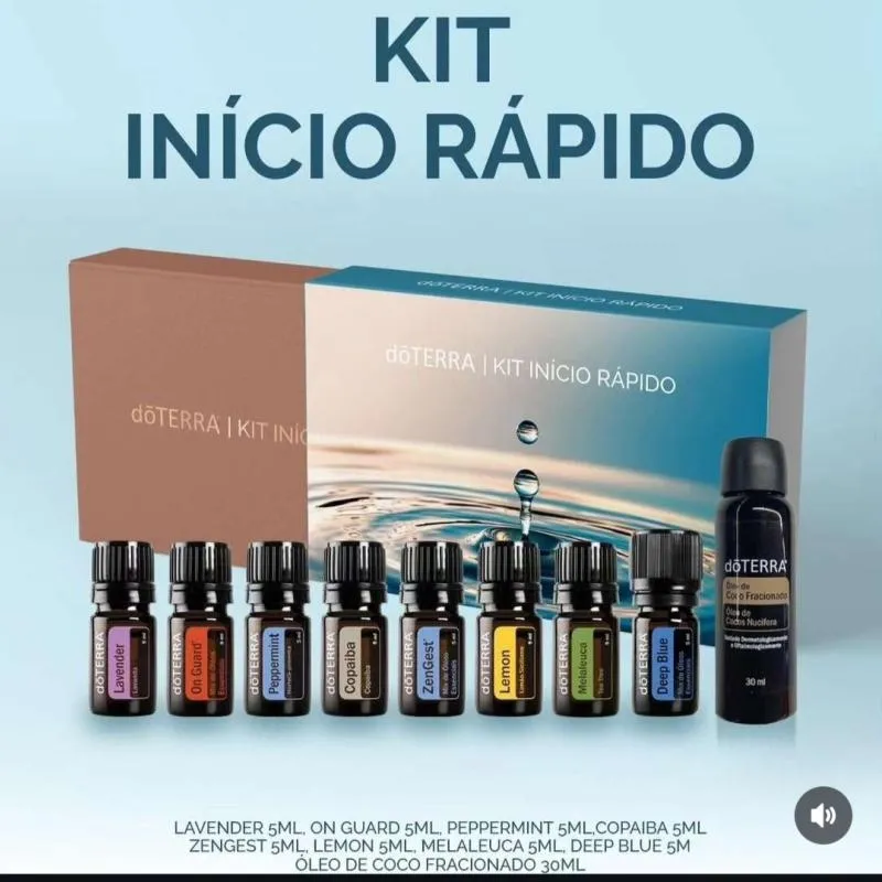 Imagem da campanha Oleos essenciais doterra ou 100 reais no pix.