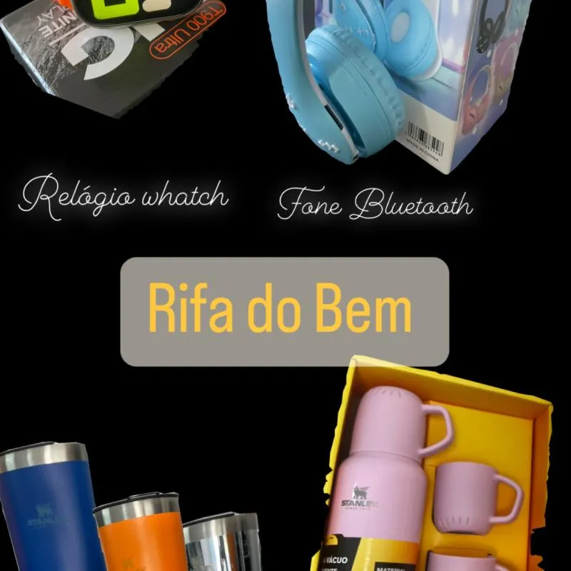 Imagem da campanha Rifa do bem