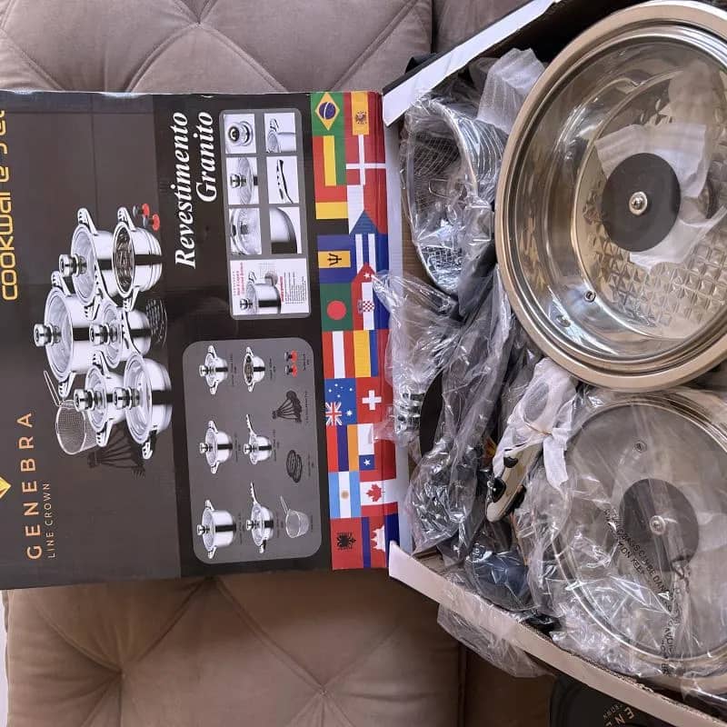 Imagem da campanha Rifa jogo de panelas 23 peças