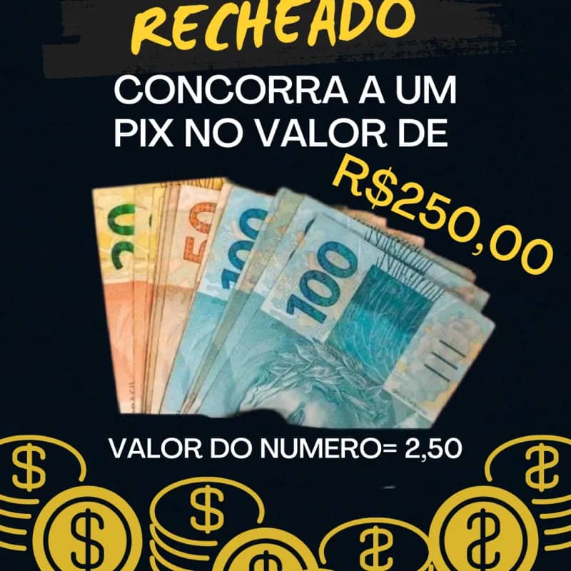 Imagem da campanha 250 reais no pix