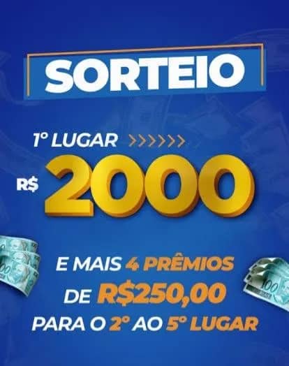 Imagem da campanha Sorteio de Formatura