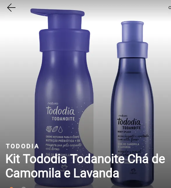 Imagem da campanha Kit todo dia Natura