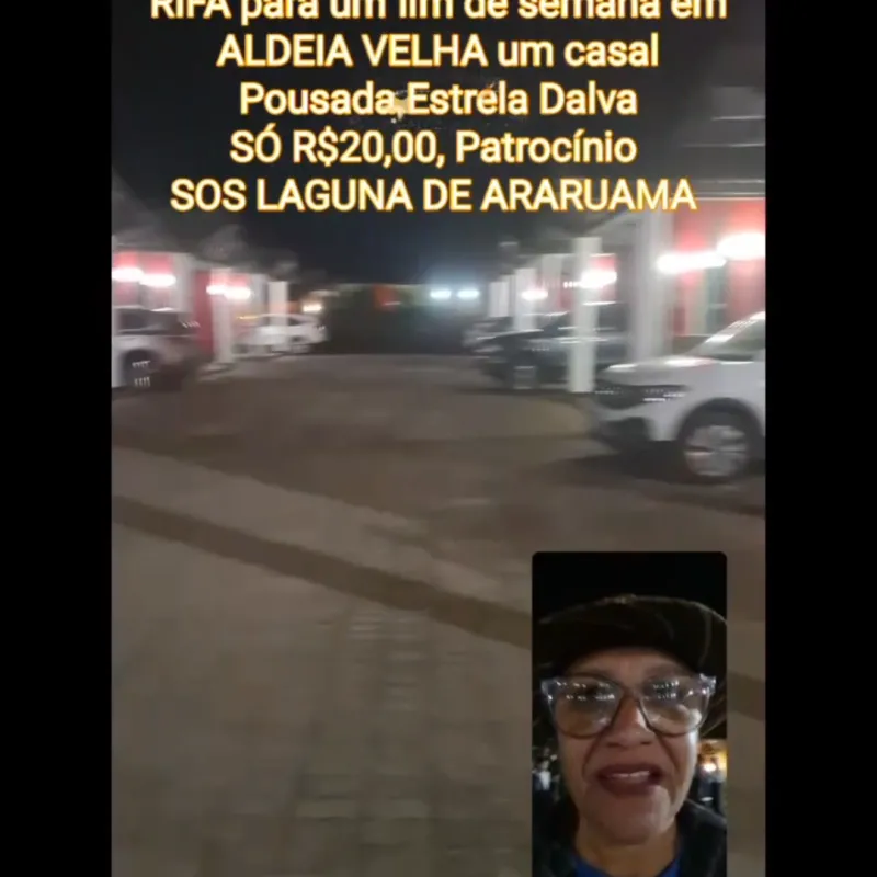 Imagem da campanha SOS Laguna de Araruama