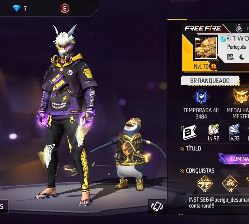 Imagem da campanha Conta gemada e rara do ff