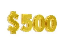 Imagem da campanha Valendo 500$