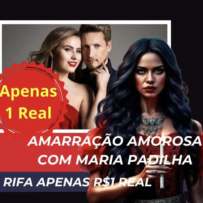 Imagem da campanha Amarração Amorosa com Maria Padilha