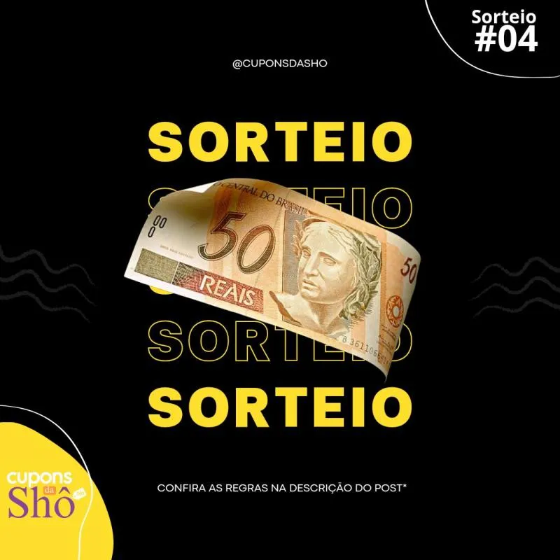 Imagem da campanha Rifa valendo $50,00 no pix🤑💰