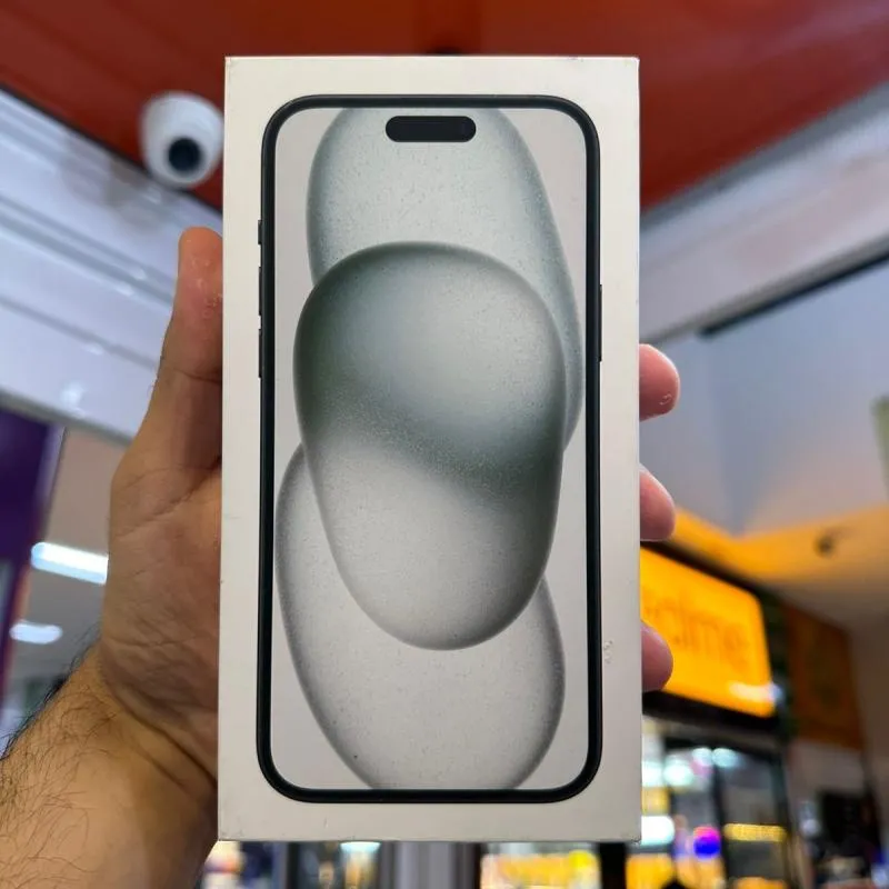 Imagem da campanha sorteio de 1 iphone 15 128gb