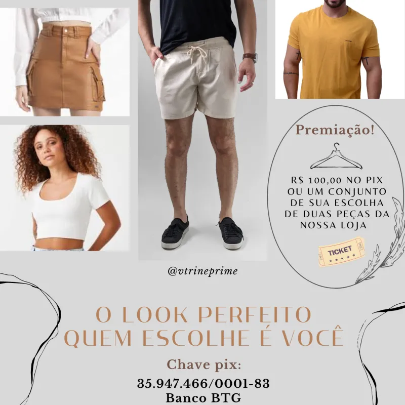 Imagem da campanha nauguraçã oVitrine Prime