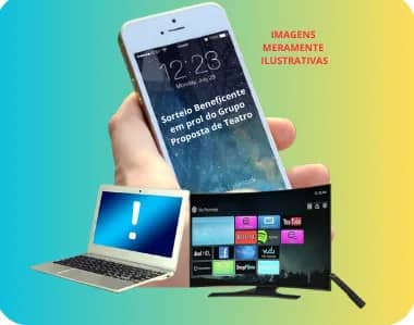 Imagem da campanha Sorteio Beneficente em prol da Sede do Grupo Proposta de Teatro