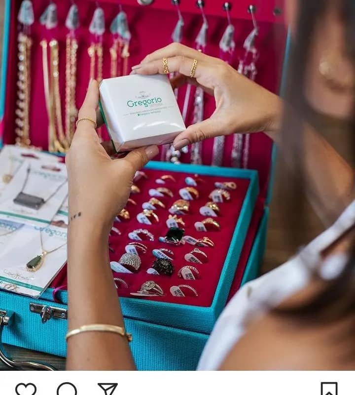 Imagem da campanha Gregório semi joias