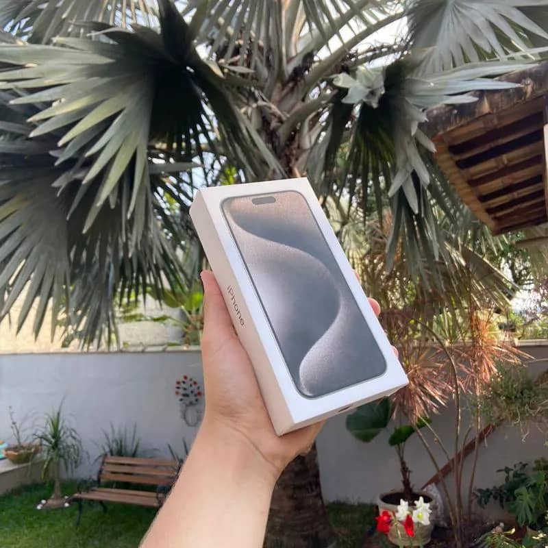 Imagem da campanha iPhone 15 pro max