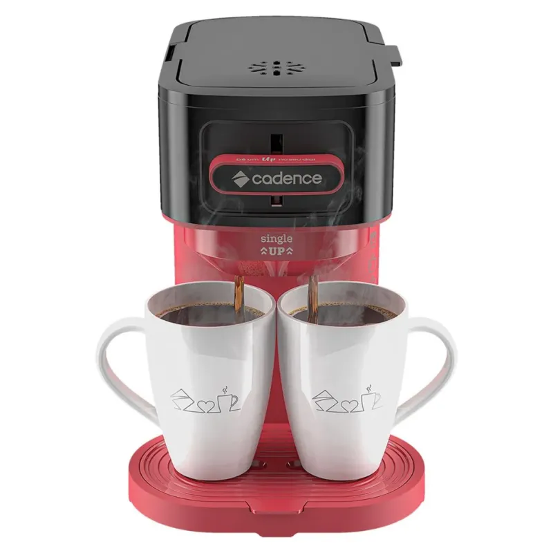 Imagem da campanha Cafeteira Elétrica Single Up Caf230 Vermelha E Preta Cadence