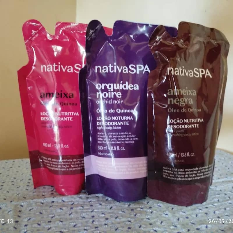 Imagem da campanha KIT 3 REFIS HIDRATANTES NATIVA SPA