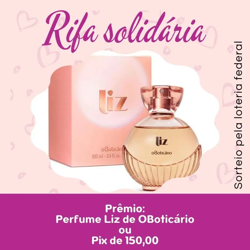 Imagem da campanha Perfume ou Pix