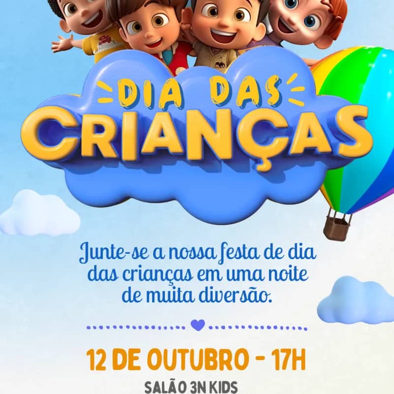 Imagem da campanha Ministério Infantil