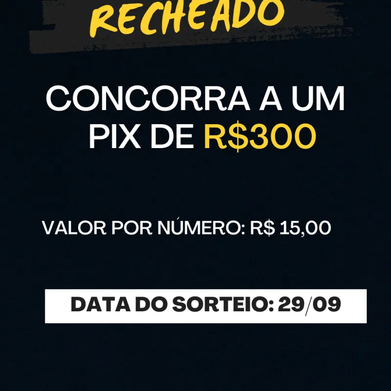 Imagem da campanha PIX RECHEADO