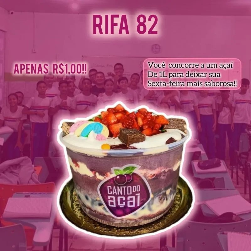 Imagem da campanha Açaí 1l da 82