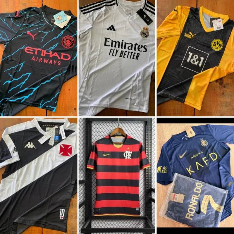 Imagem da campanha Concorra a 4 Camisetas de time ou seleção