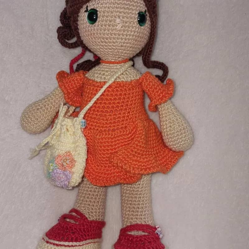 Imagem da campanha Boneca em crochĂȘ