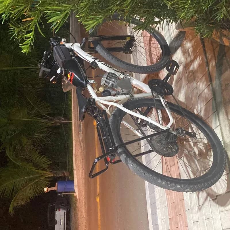 Imagem da campanha Bike motorizada ou 1000 no pix