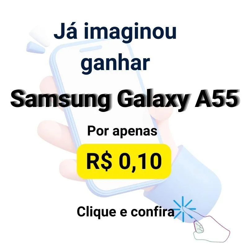 Imagem da campanha Celular Novo
