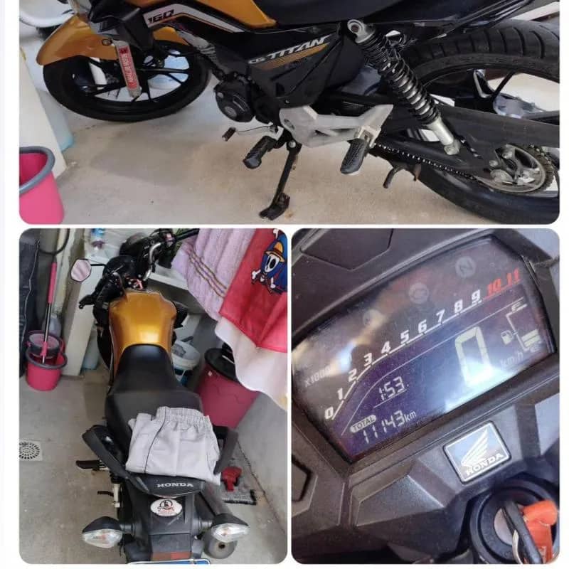 Imagem da campanha Moto Titan 160