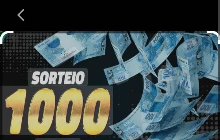Imagem da campanha Sorteio de 1000 no pix