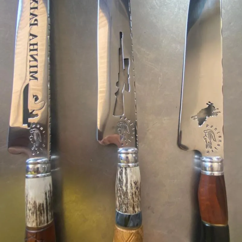 Imagem da campanha FACA ARTESANAL AÇO INOX