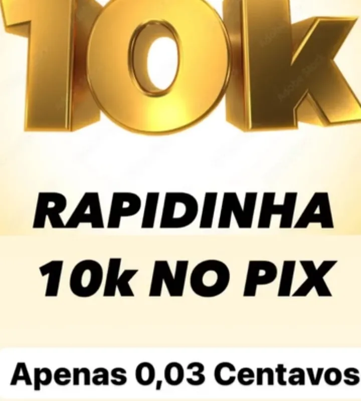 Imagem da campanha Rapidinha 10k