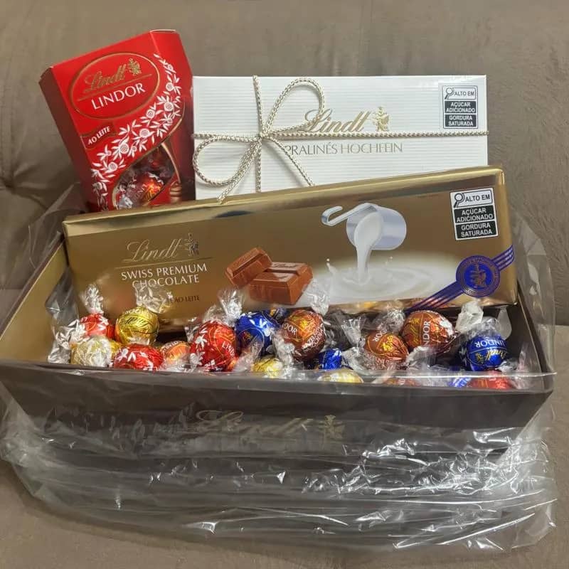 Imagem da campanha chocolates lindt