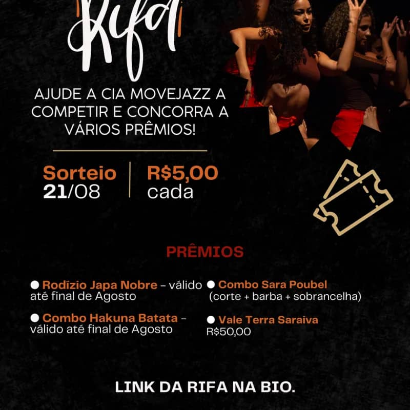 Imagem da campanha Competição Cia MoveJazz