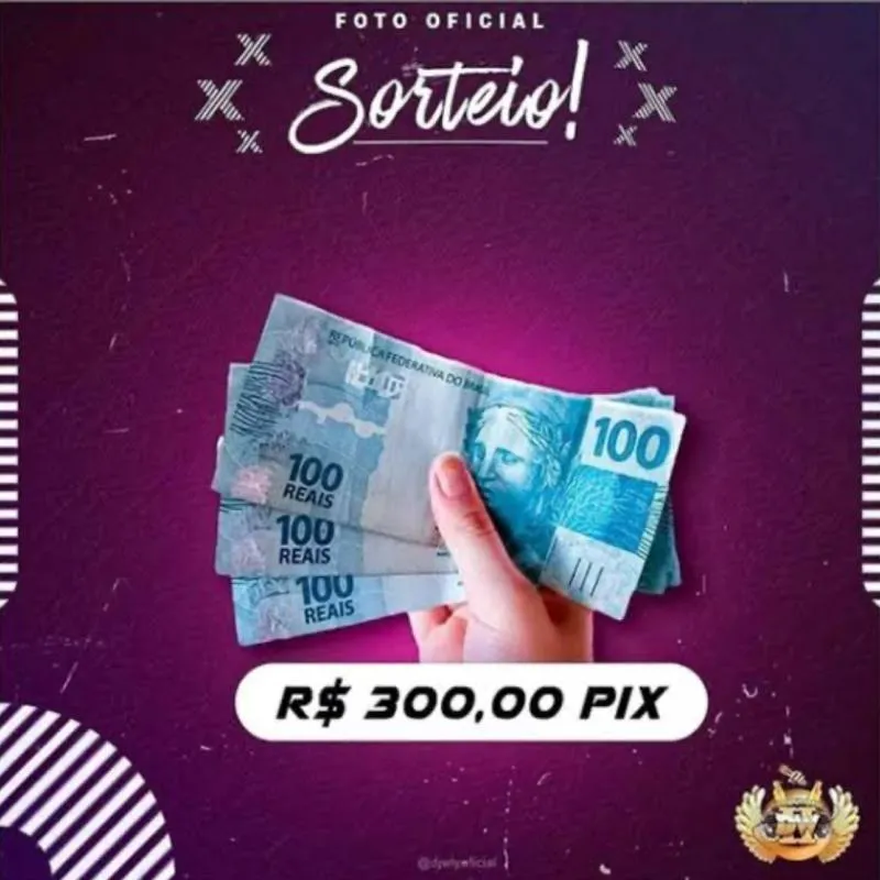 Imagem da campanha Concorra a 300,00 Reais no Pix