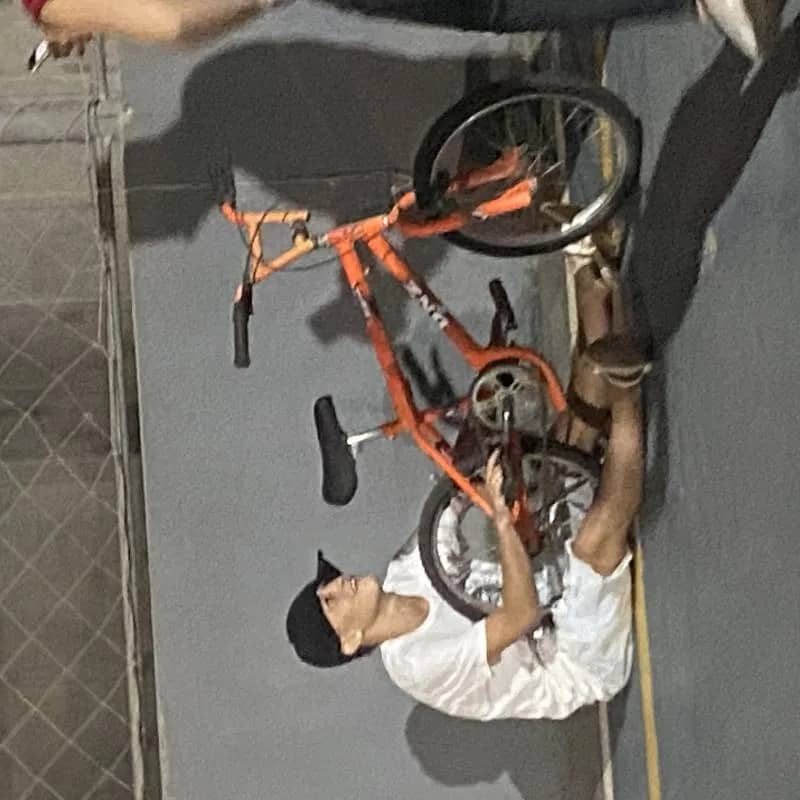 Imagem da campanha Bmx laranja