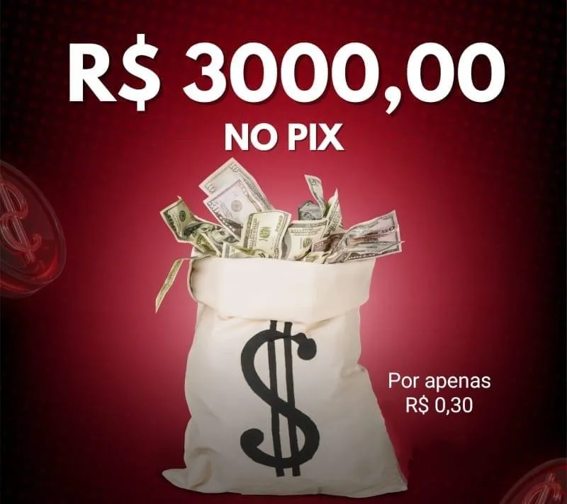 Imagem da campanha Ação pix de 3000
