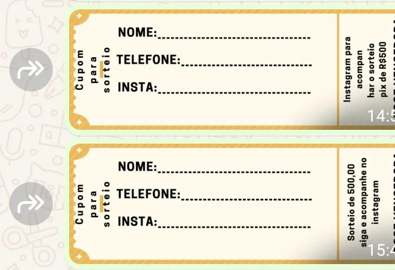 Imagem da campanha Rifa solidária cirurgia