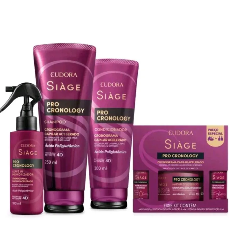 Imagem da campanha Kit Eudora Siàge Pro Cronology