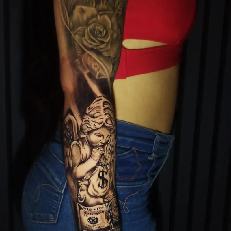 Imagem da campanha Tatuagem fechamento externo braço