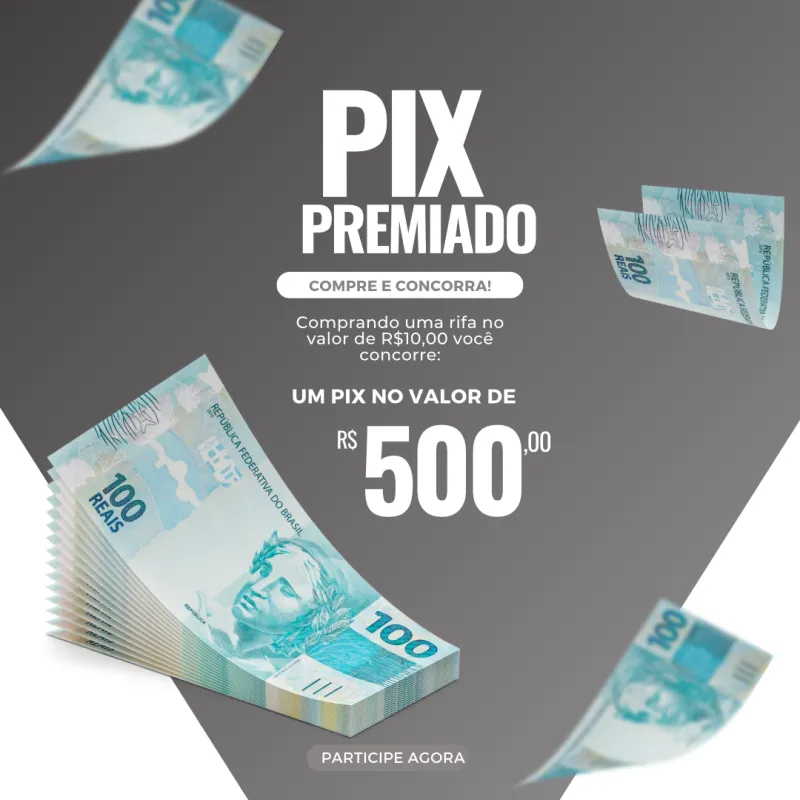 Imagem da campanha Sorteio de R$ 500,00