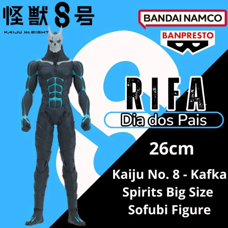 Imagem da campanha Rifa Dia dos Pais- Kaiju No.8- Kafka