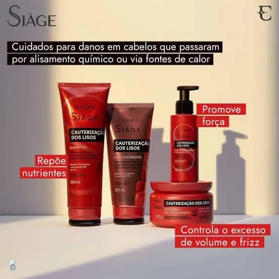 Imagem da campanha Cuidando dos Cabelos com Siàge