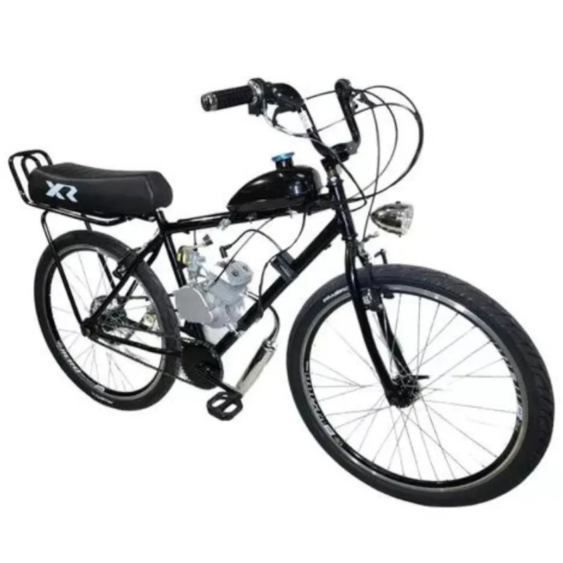 Imagem da campanha Bicicleta com motor aro 26 aço 2 tempos 80 cc