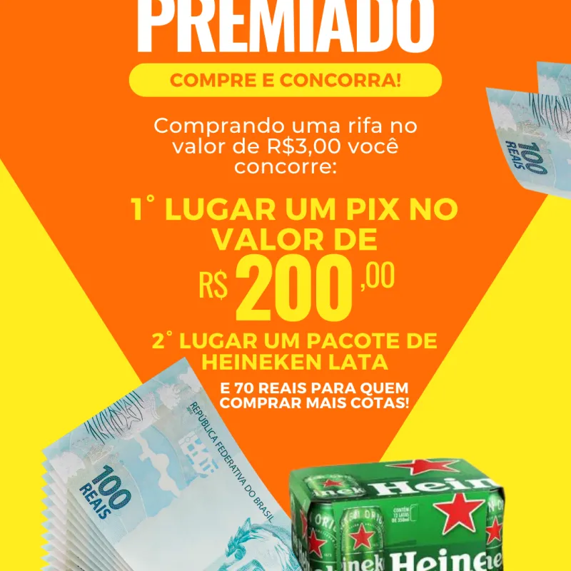 Imagem da campanha Pix premiado