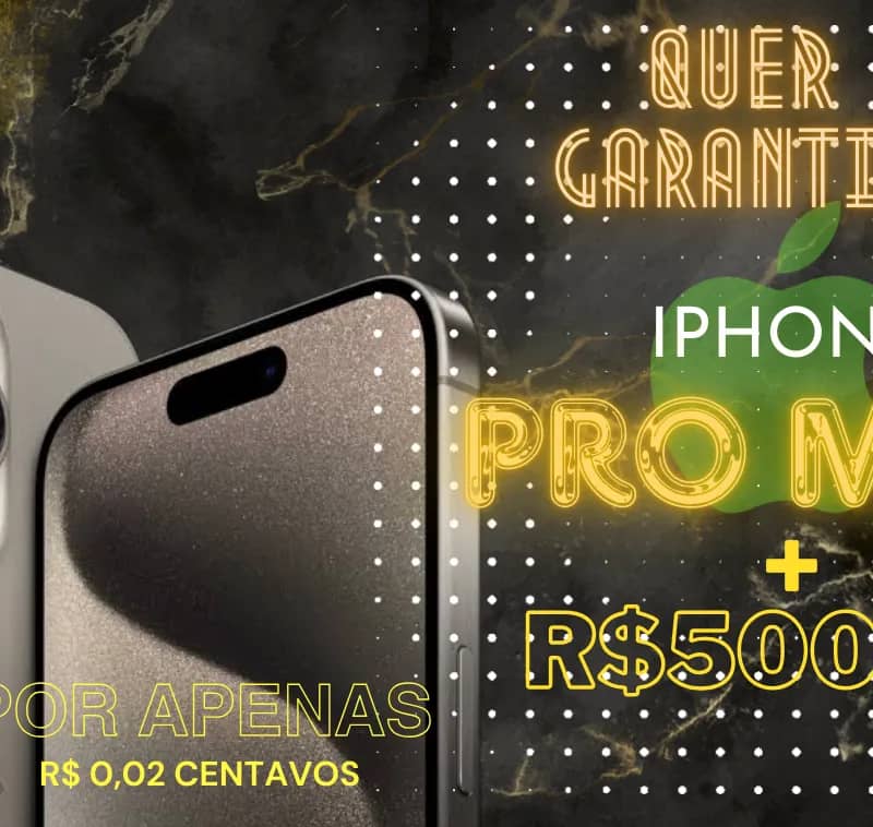 Imagem da campanha Meu primeiro iphone
