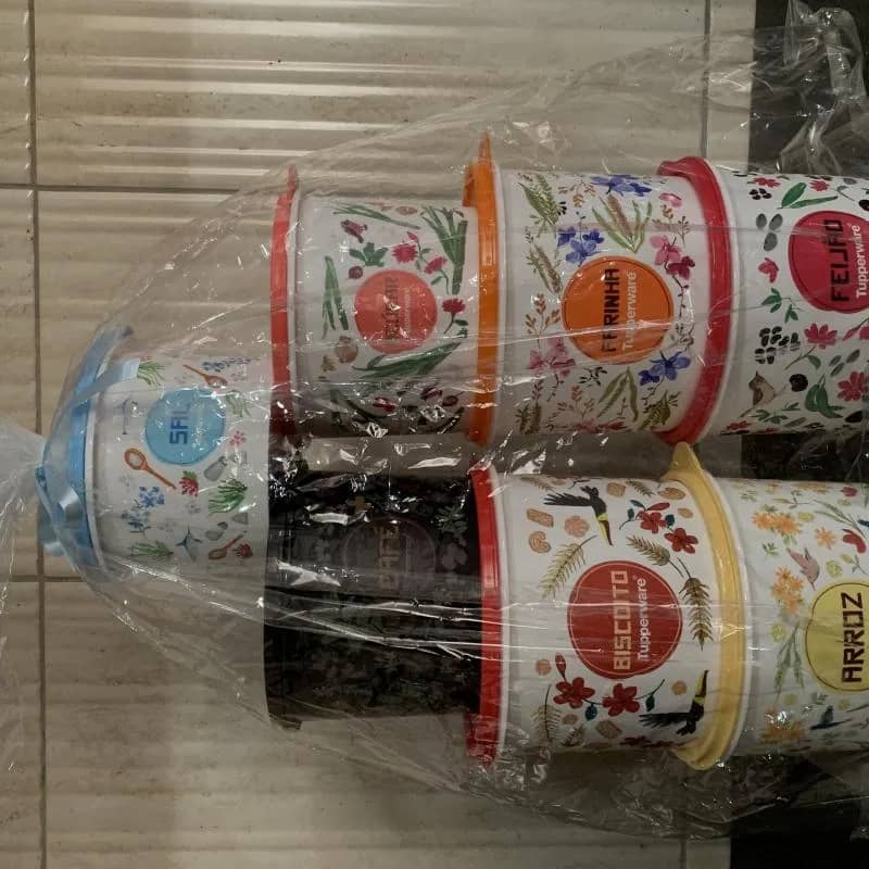 Imagem da campanha Rifa da Tupperware